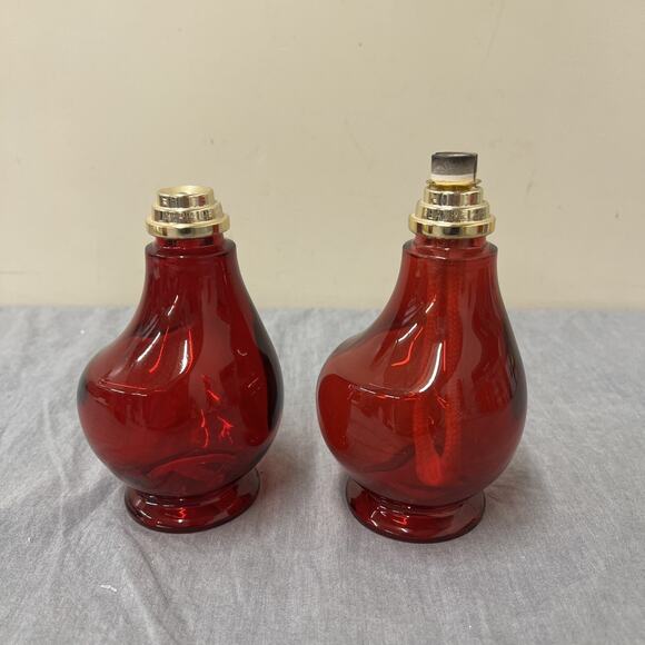 Lampe Berger Paris Translucent Red Fragrance Diffuser Lamp 7" FS Charity - Picture 1 of 9